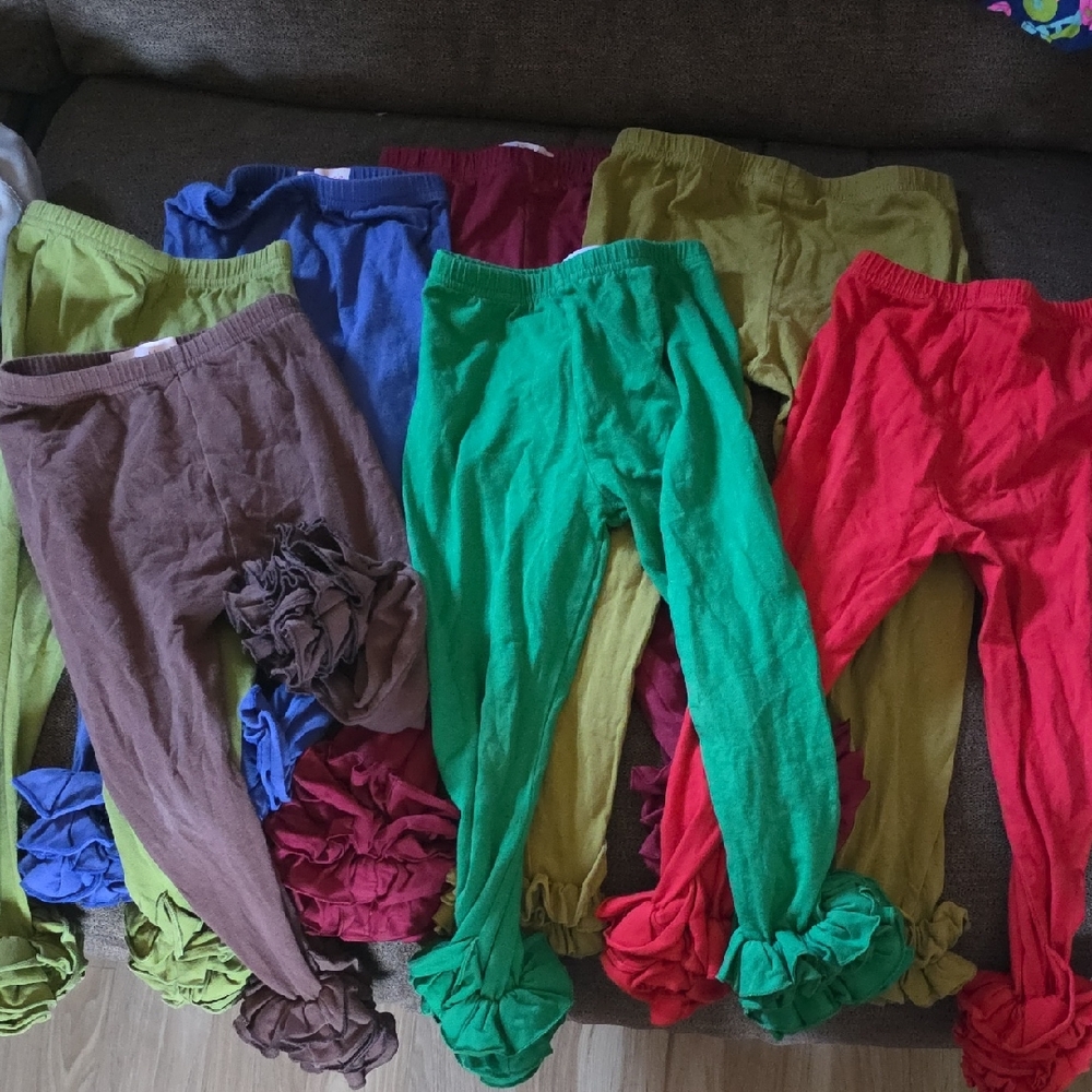 Colorful Kids Leggings Set